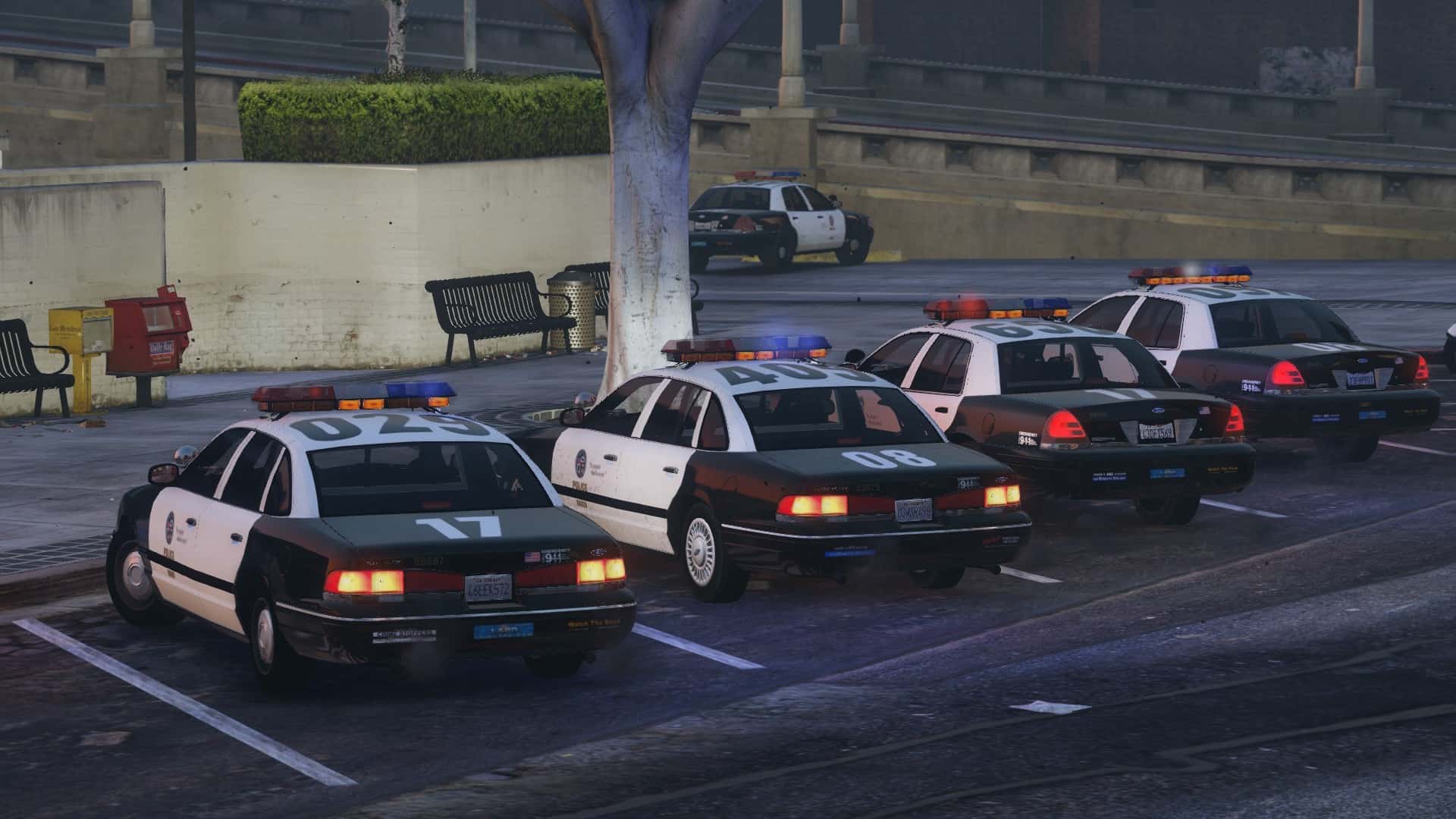 90's L.A Police And Services Minipack [ REFLECTIVE | ADD-ON ] 3.0 - GTA
