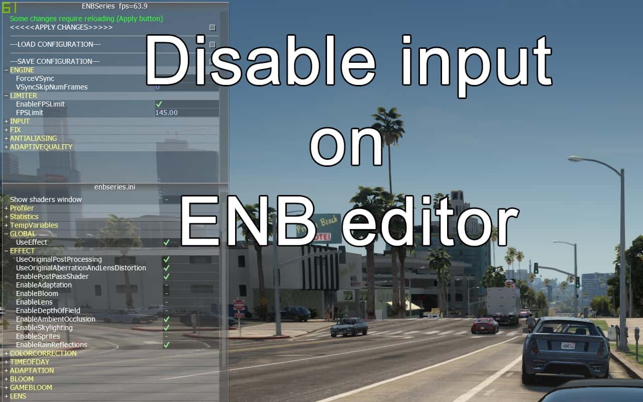how to use enb