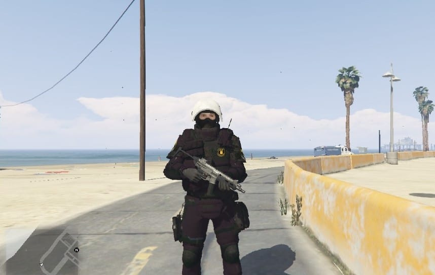 Gei Grup Especial D Intervencio Uniforme De Gei Mossos De Esquadra V2 1 0 Gta 5 Mod Grand Theft Auto 5 Mod