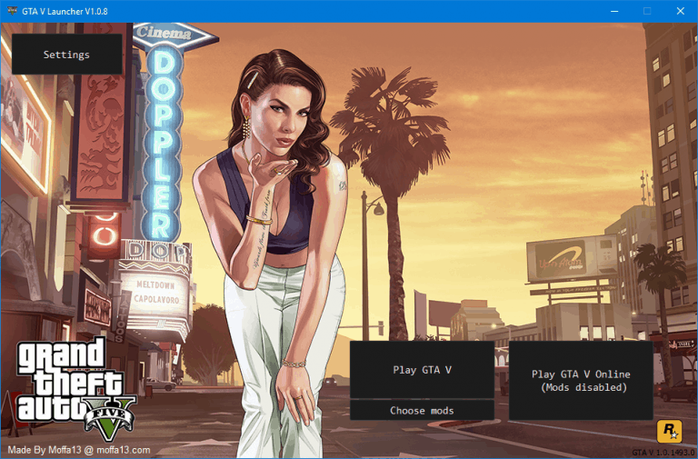 GTA V Launcher 1 0 13 GTA 5 Mod Grand Theft Auto 5 Mod