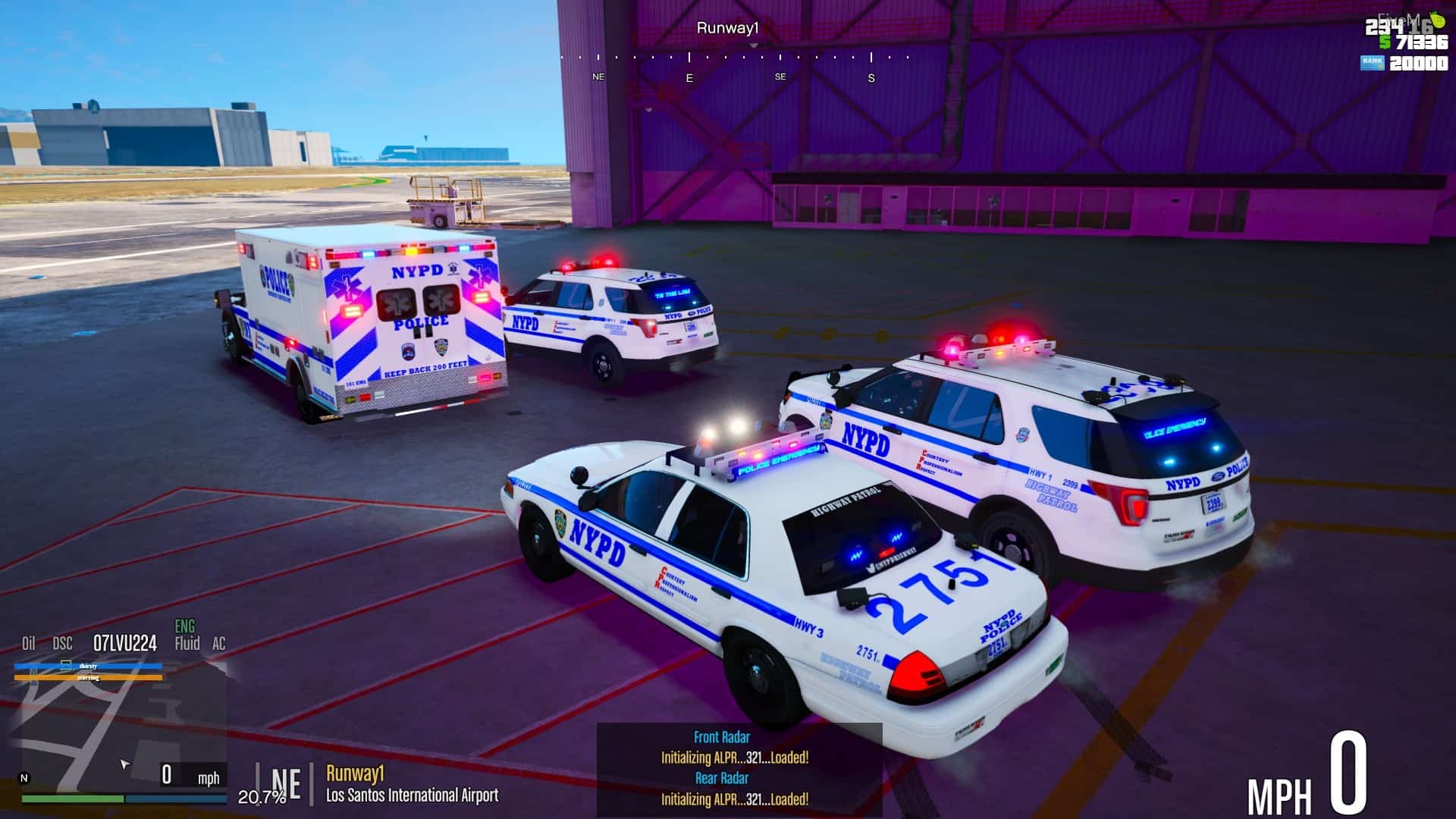 fivem police cars