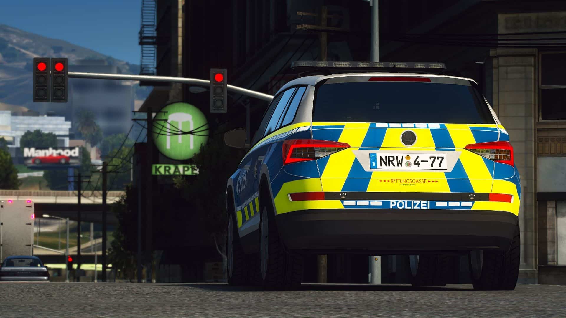 Skoda Kodiaq - Polizei Nordrhein-Westfalen Paintjob 1.1 - GTA 5 Mod