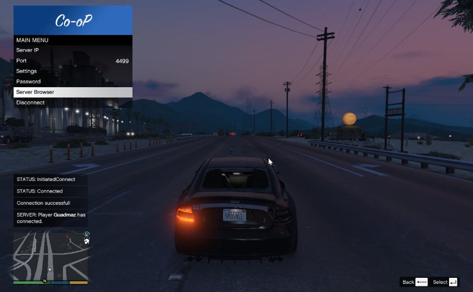 How to play grand theft auto split screen Information