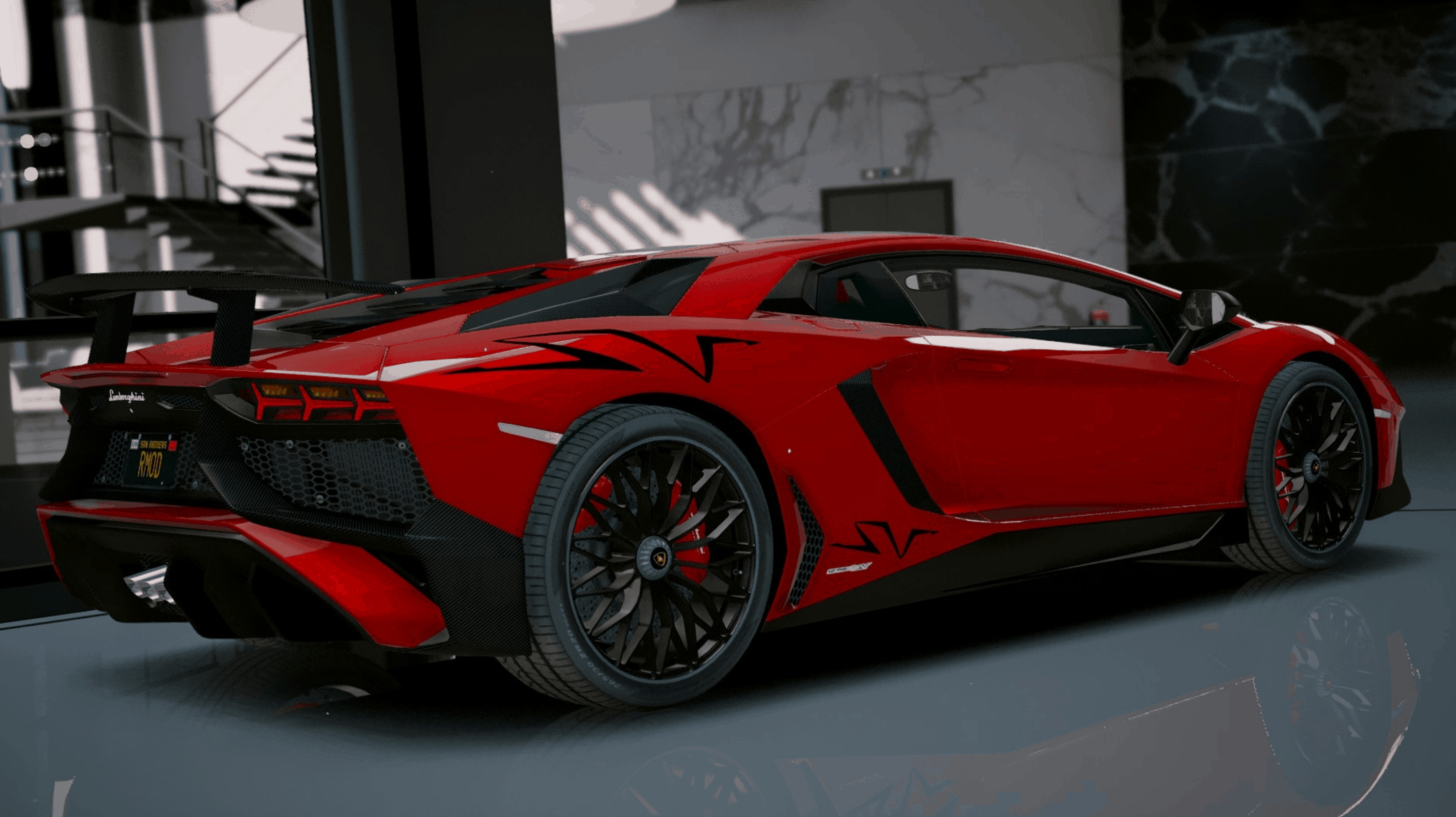Lamborghini Aventador LP 750-4 SV 2015 1.2 - GTA 5 Mod | Grand Theft