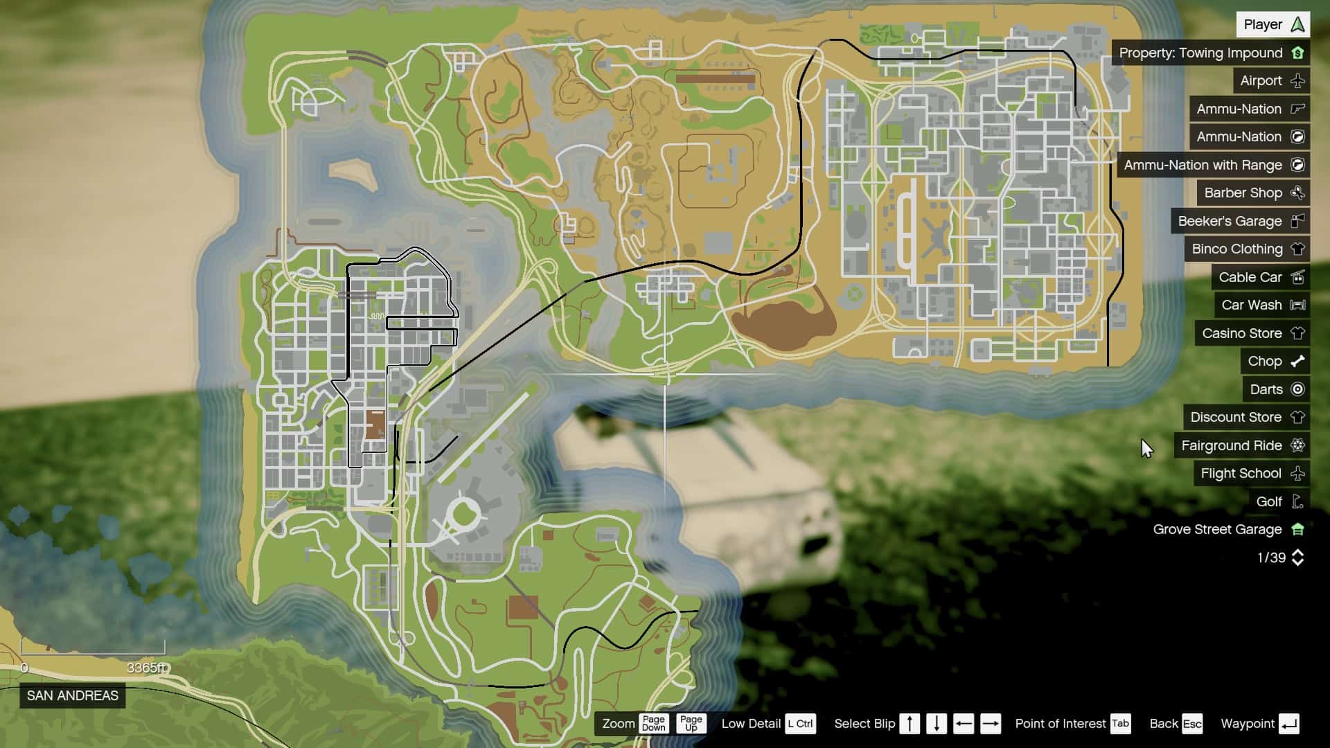 Atlas / GTA 5 Style Map with Radar for Las Venturas & San Fierro - GTA5 -Mods.com