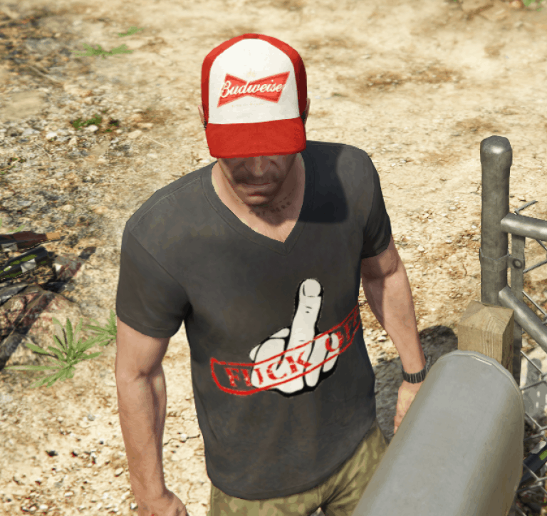 Budweiser Hat For Trevor 1.0 - GTA 5 Mod | Grand Theft Auto 5 Mod