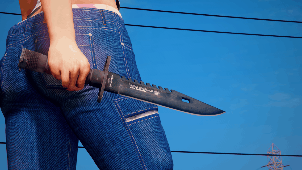 how to throw knife in gta 5