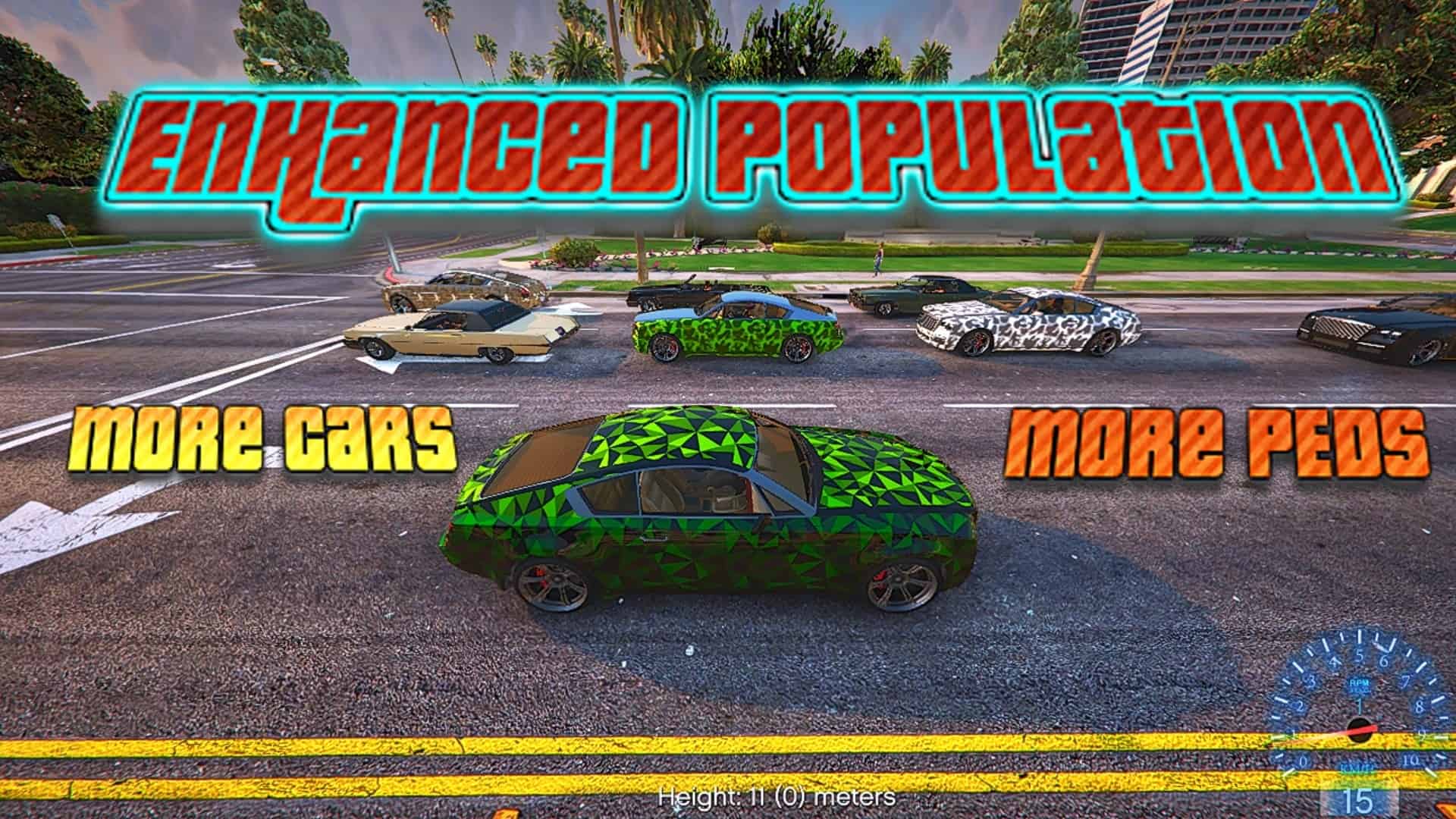 Enhanced Population GTA 5 Mod Grand Theft Auto 5 Mod