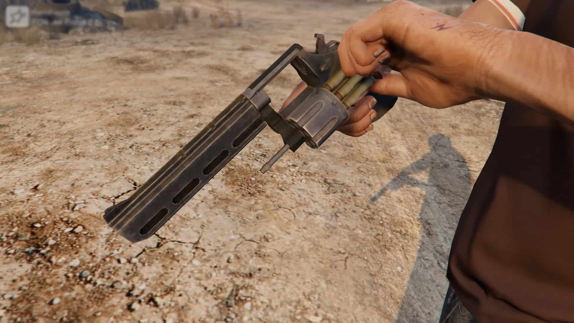 Fallout 4 revolver fully animated 1 0 gta 5 mod grand theft auto