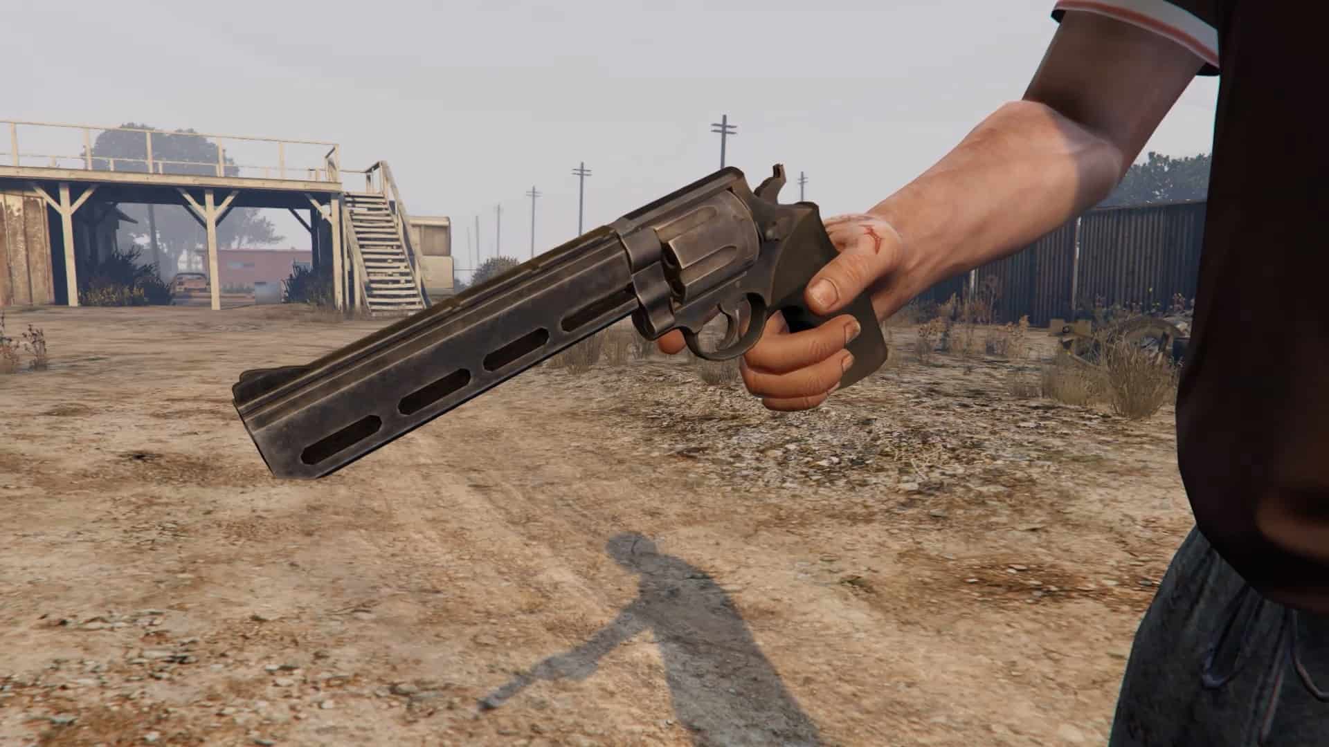 Fallout 4 revolver fully animated 1 0 gta 5 mod grand theft auto