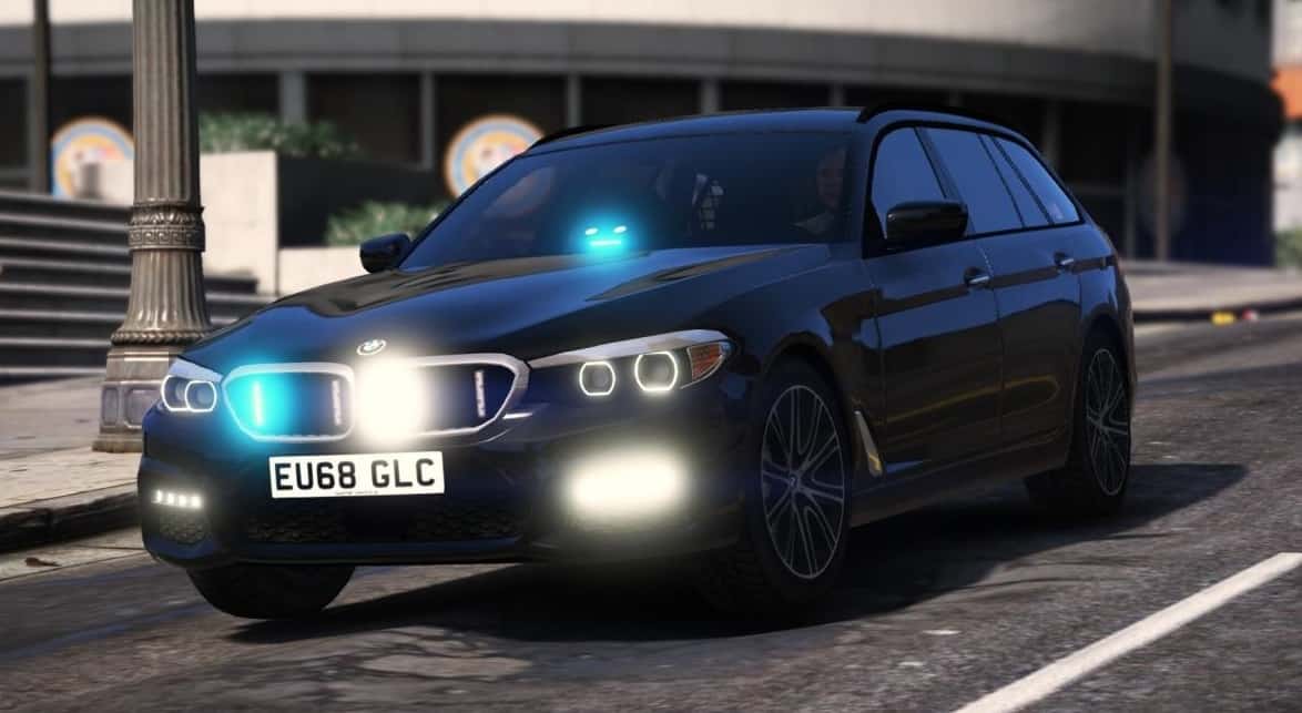 Generic Unmarked 2018 BMW Estate [ELS - REPLACE] 2.0 - GTA 5 Mod ...