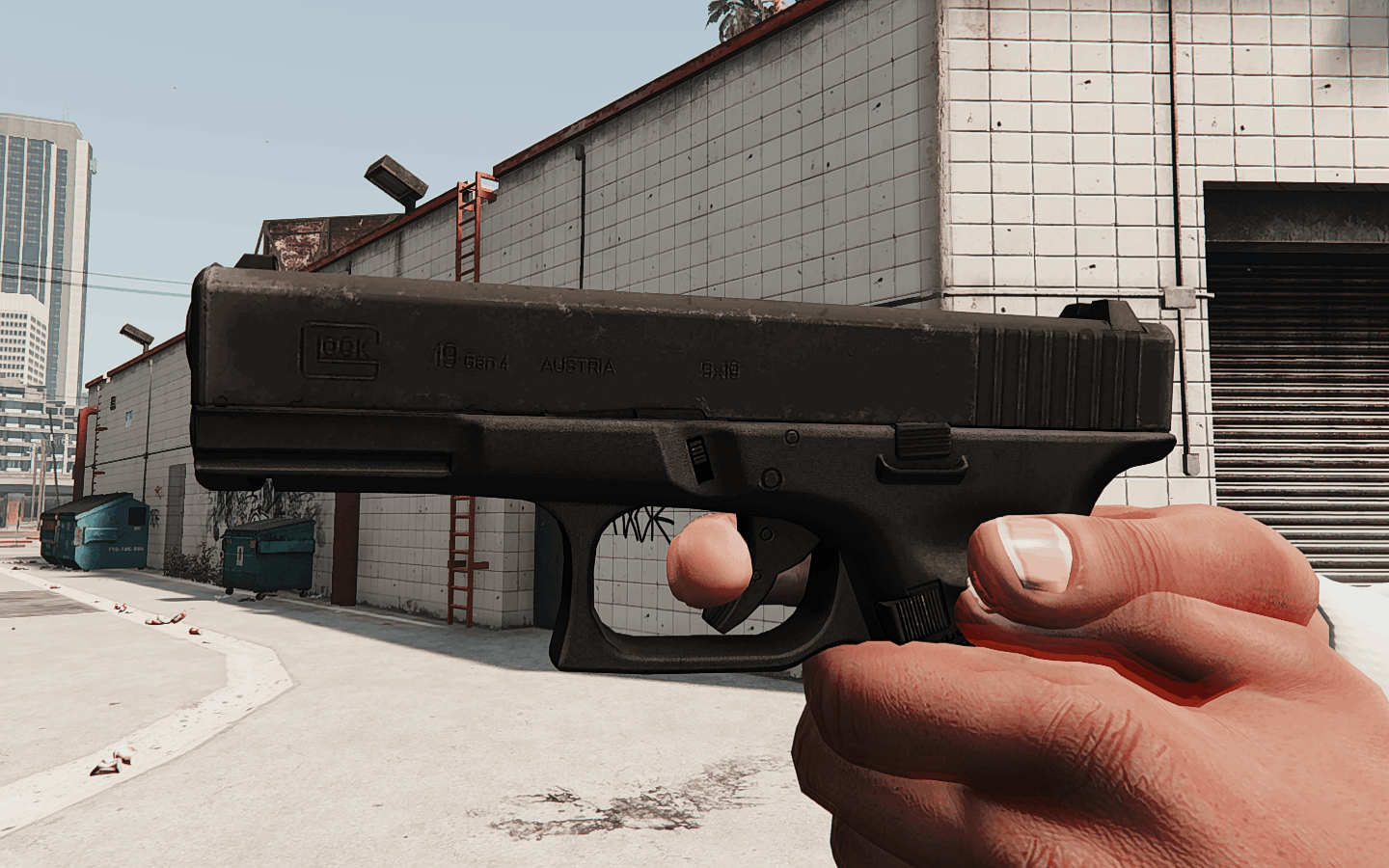 Glock 17 для gta 5 фото 6