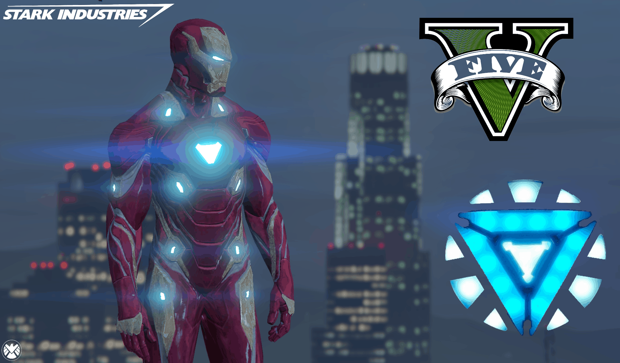 Iron man suit for gta 5 фото 9