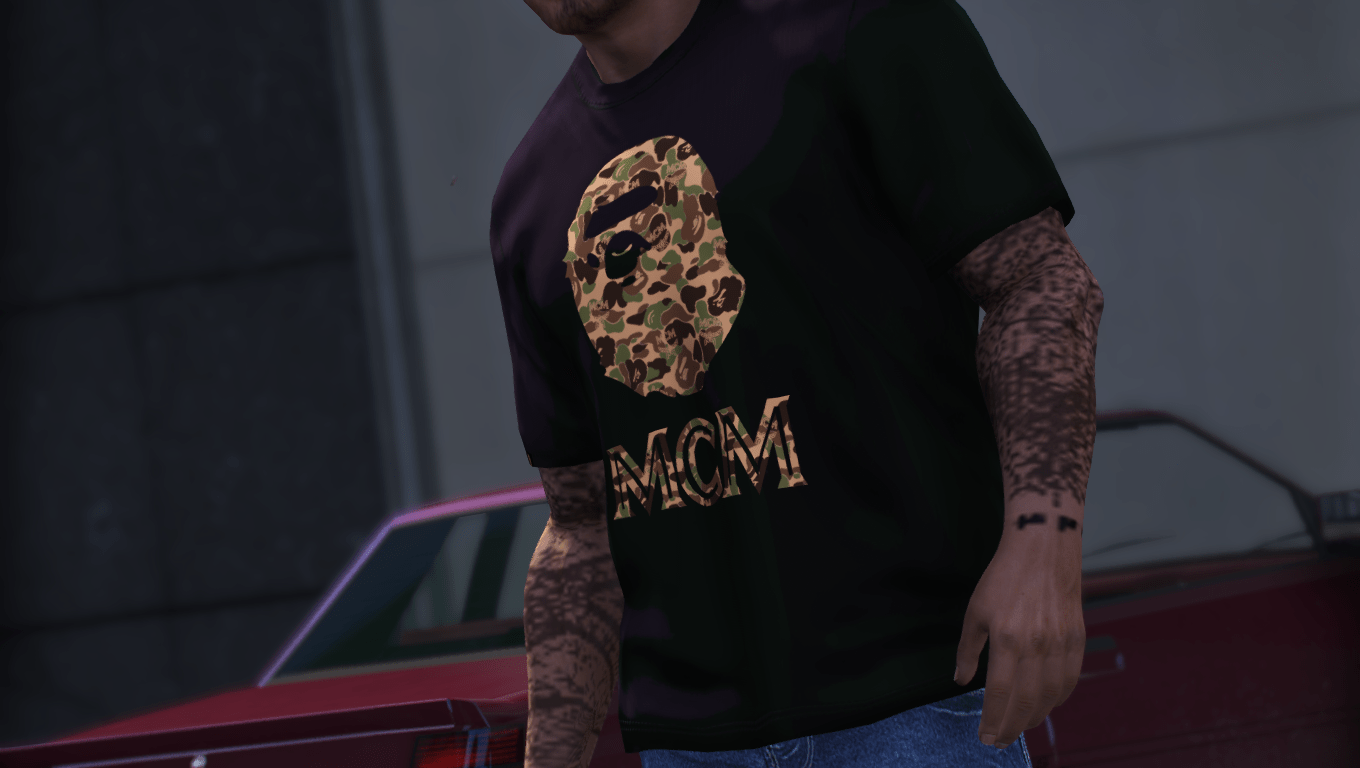 MCM x Bape Collab Pack - - GTA 5 Mod | Grand Theft Auto 5 Mod