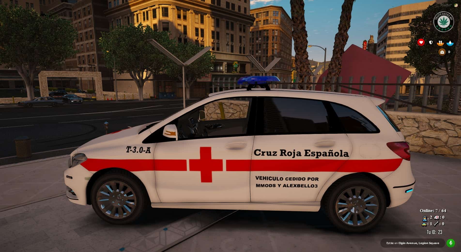 Mercedes Benz Clase B Cruz Roja Española Of Spainespaña Fivem Replace