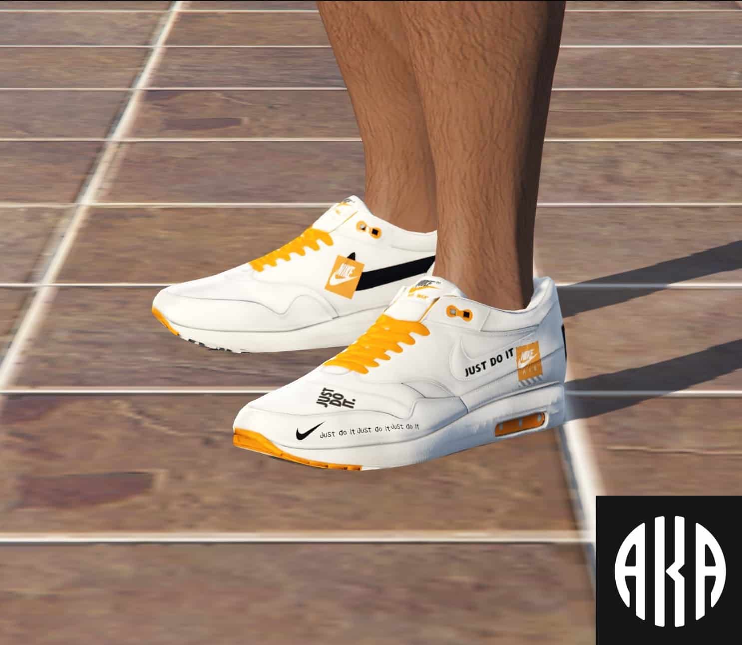 Nike Air Max 1 Just Do It 2.0 - GTA 5 Mod | Grand Theft Auto 5 Mod