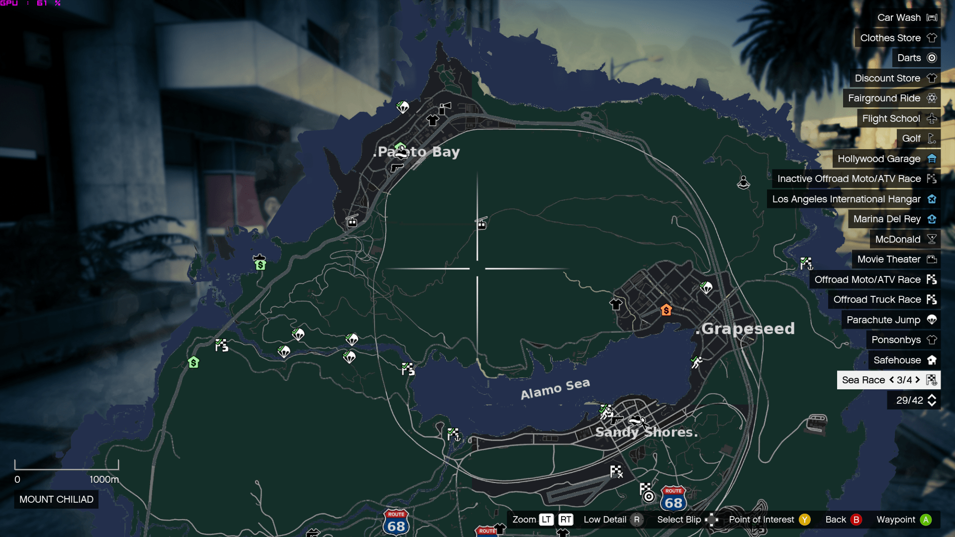 Real Los Angeles Pause menu Map (IOS Plans Style) + Lore-Friendly - GTA5 -Mods.com