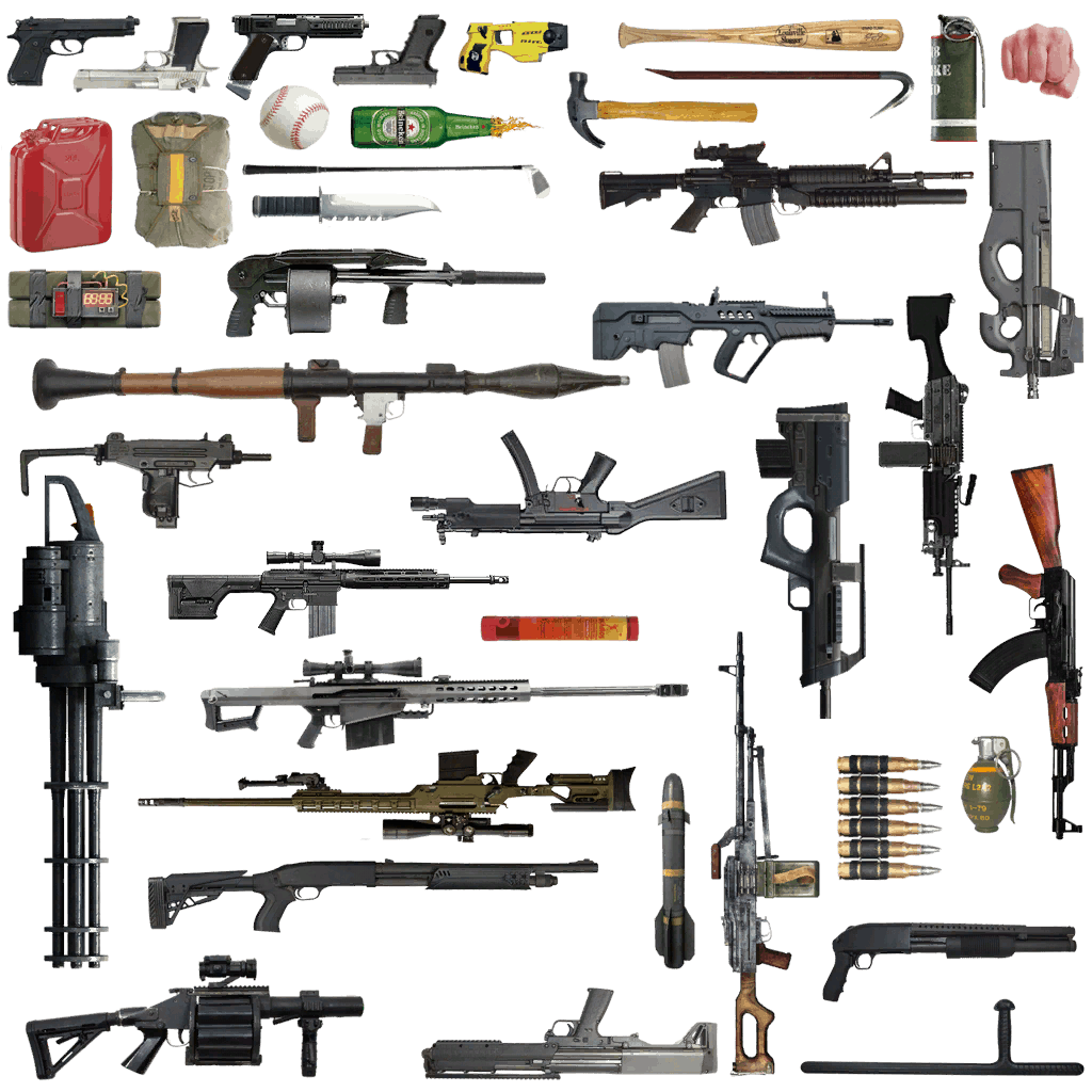 Игра пабг оружие. Оружие из ГТА 5. ГТА 4 оружие. GTA 5 all Weapons. GTA 5 icons Weapons.