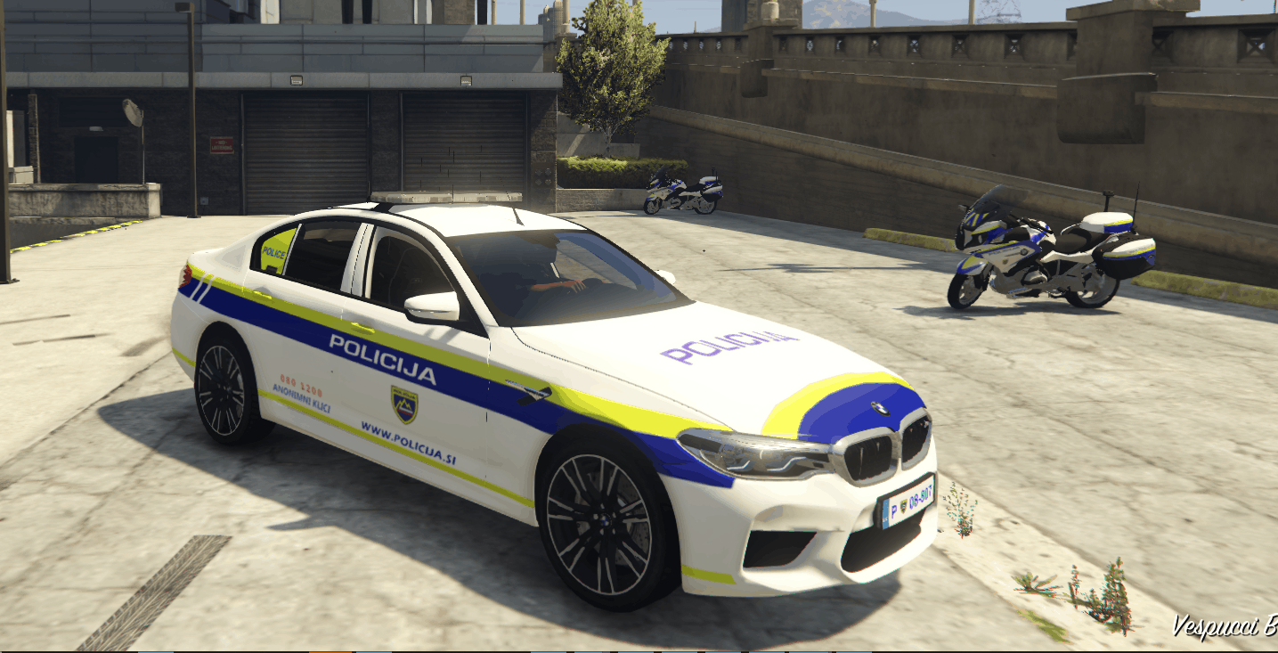 Slovenian Police BMW M5 (skin) 1.0 - GTA 5 Mod | Grand Theft Auto 5 Mod