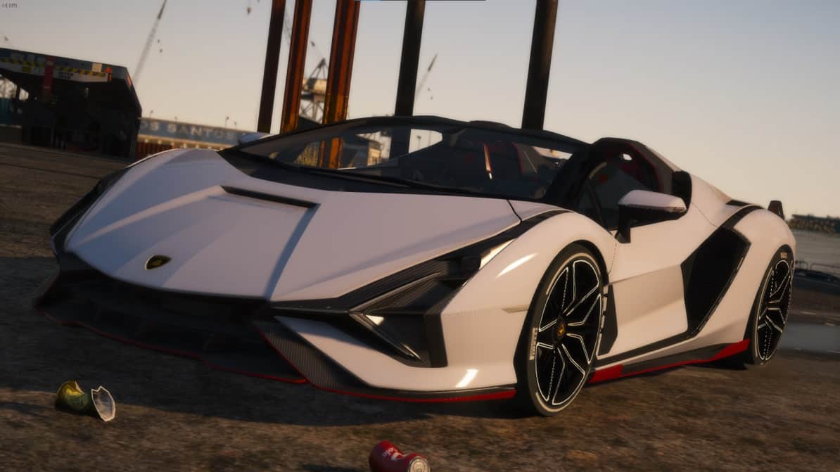 Lamborghini Sian Roadster 1.0 - GTA 5 Mod | Grand Theft Auto 5 Mod