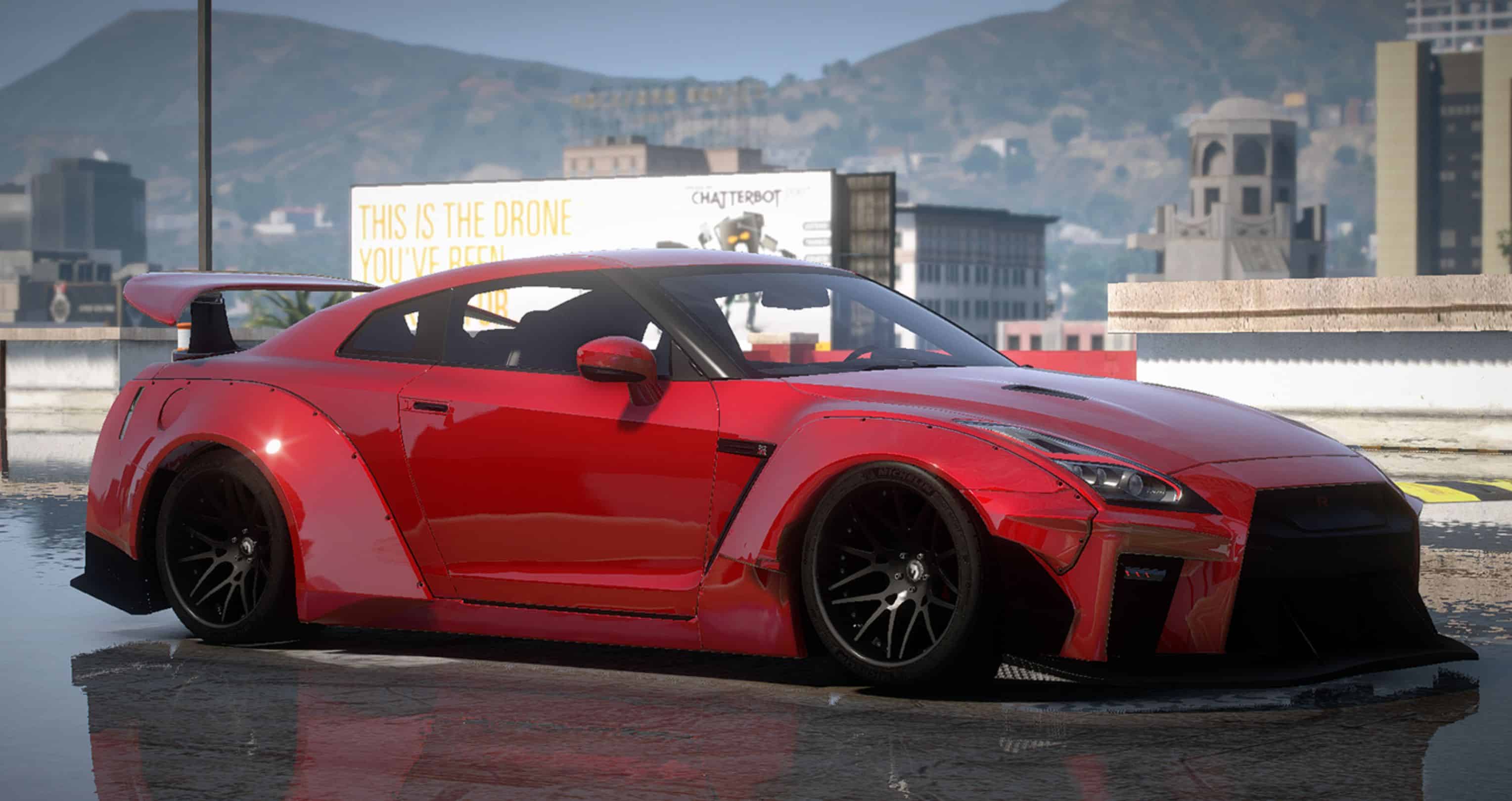 Nissan GTR R35 1.1 GTA 5 Mod Grand Theft Auto 5 Mod