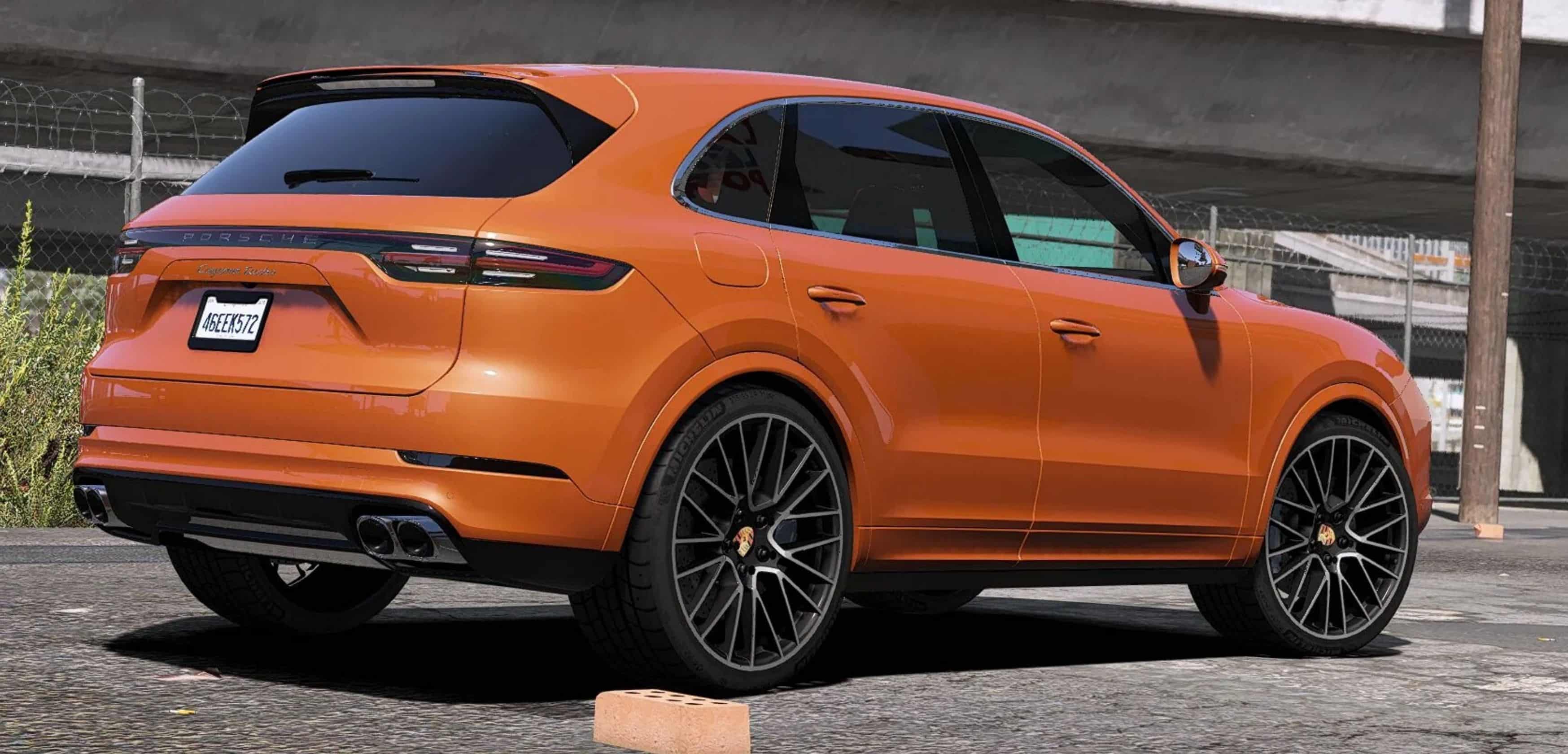 2022 Porsche Cayenne Turbo 2.0 GTA 5 Mod Grand Theft Auto 5 Mod
