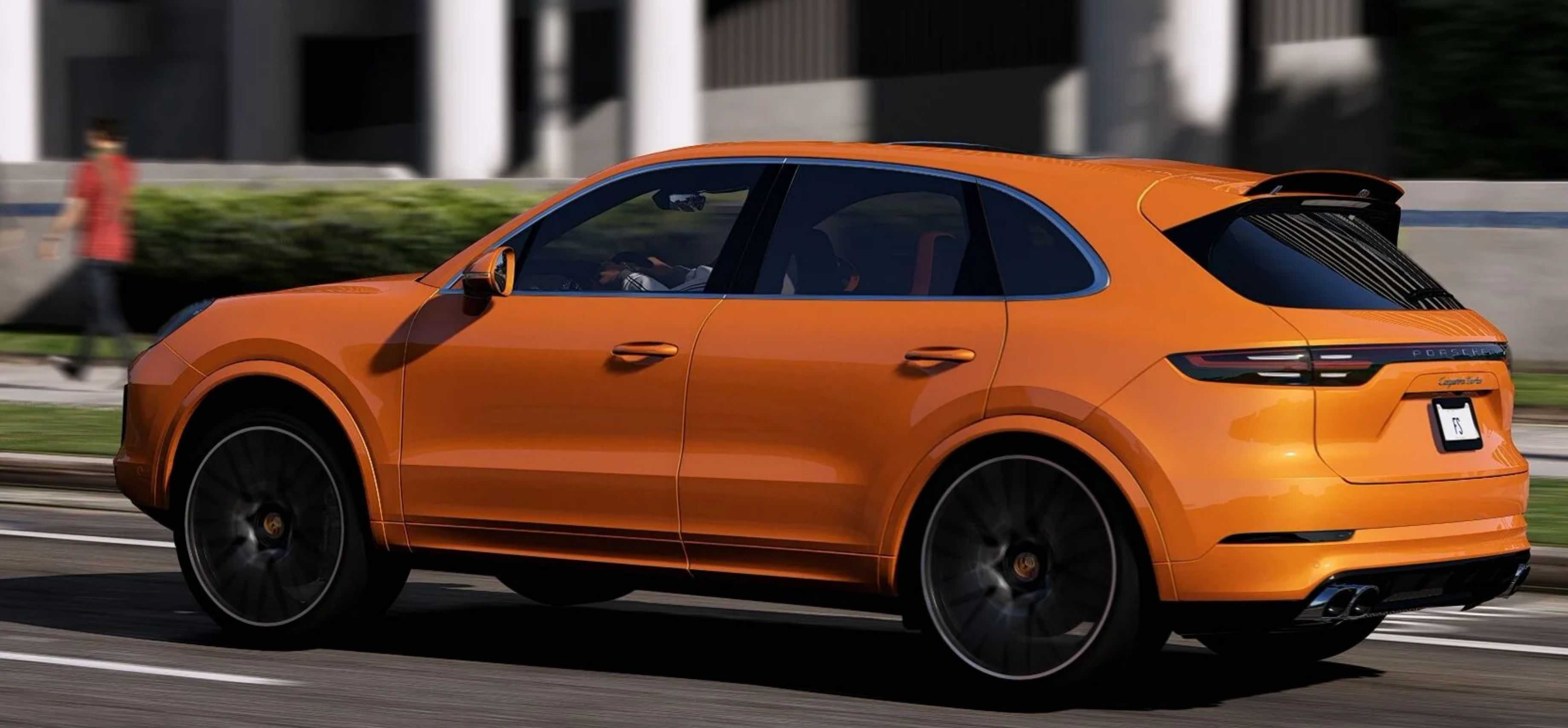 2022 Porsche Cayenne Turbo 2.0 GTA 5 Mod Grand Theft Auto 5 Mod