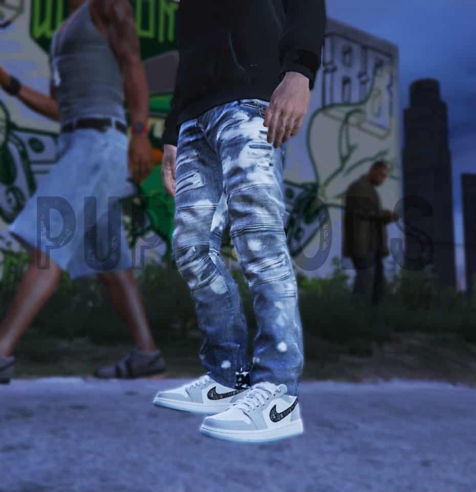 Nike Air Jordan Low v2.0 - GTA 5 Mod | Grand Theft Auto 5 Mod