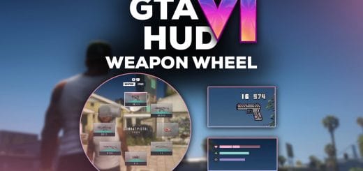 GTA VI Weapon Wheel & HUD [Enhanced & Legacy] 2.0